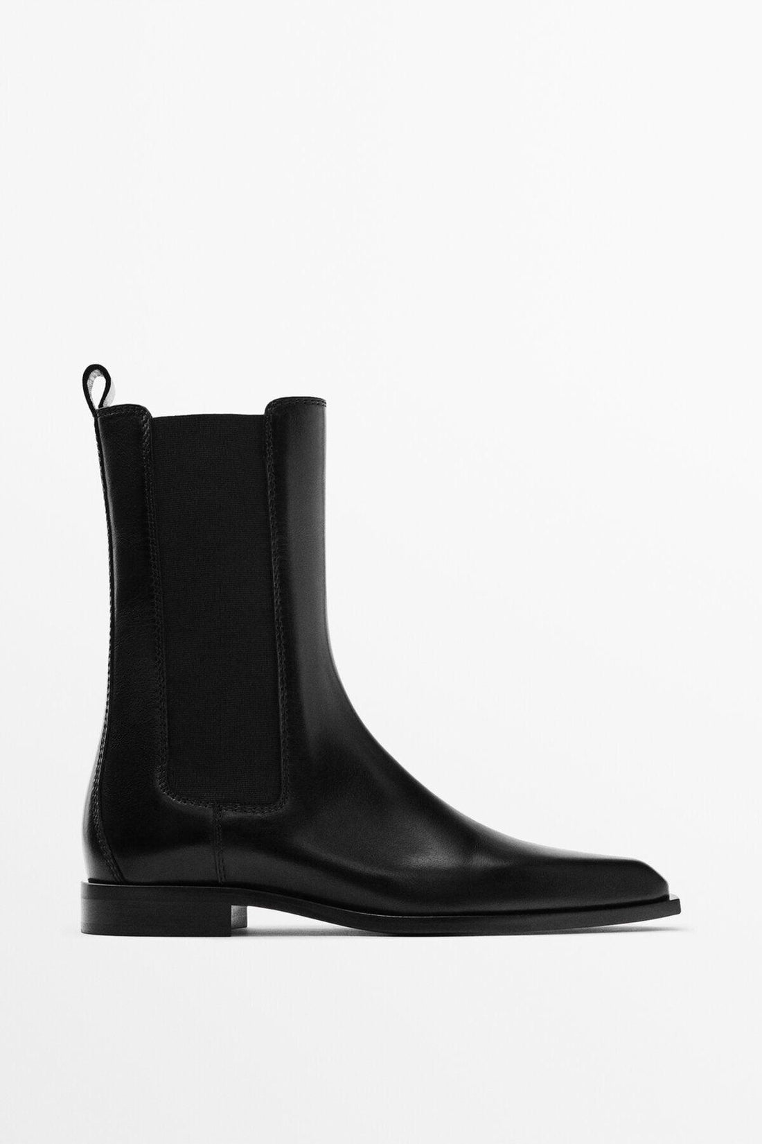 Flat Leather Chelsea Boots - Swordslife