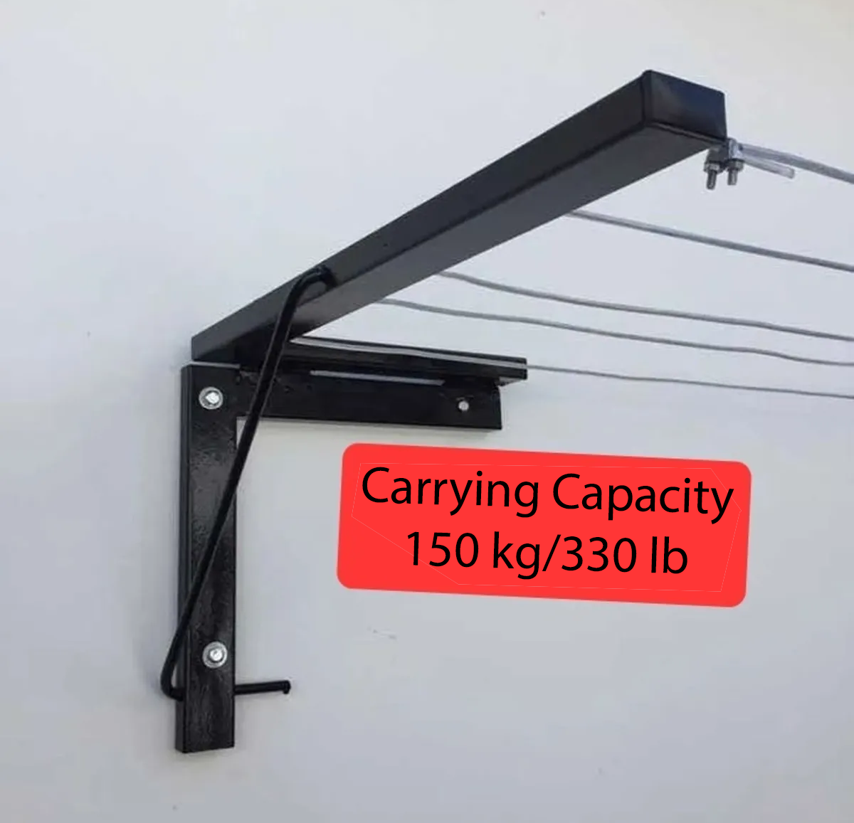 Foldable Laundry Hanger Practical Installation Laundry Hanger