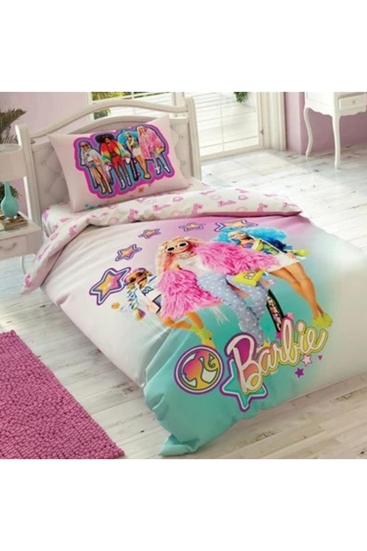 Licensed Barbie Extra Kids Duvet Cover Set