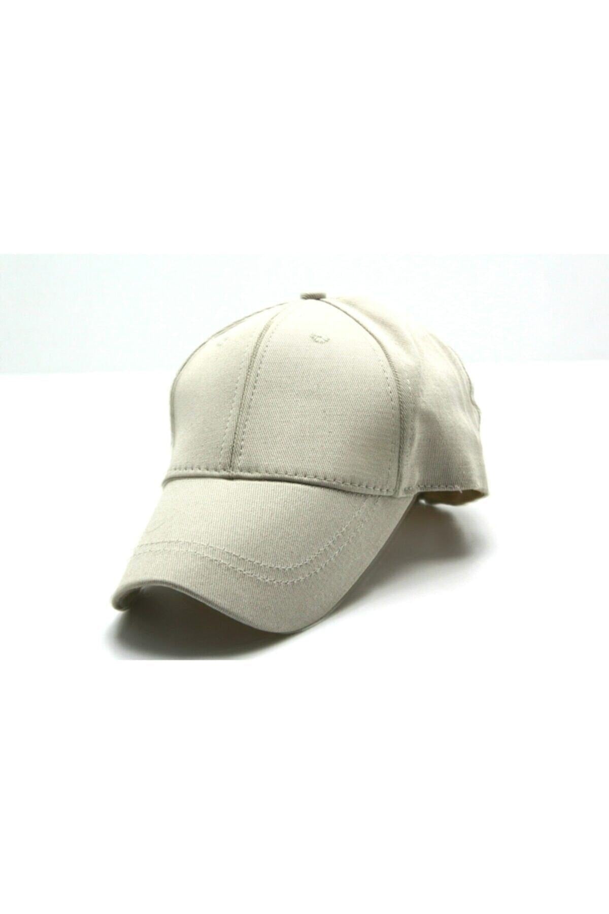 Adjustable Men's-Women's Plain Sports Hat with Velcro Back