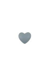 Small Gray Chubby Heart Handle -width 4.5 Cm Boy 4.5 Cm Baby Kids Teenager Room Wardrobe Drawer Furniture Handle