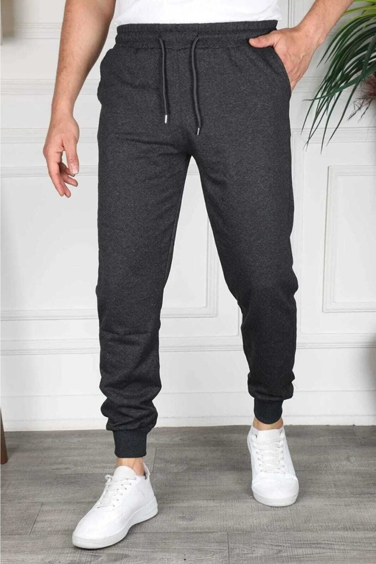 Smoked Color Slim Fit Jogger Bottom Tracksuit Jgr12