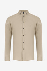 Beige Oxford Shirt