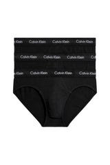 Men's 3-pack Black Slip