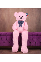 Toy 80 Cm Big Teddy Teddy with Bow Tie Pink