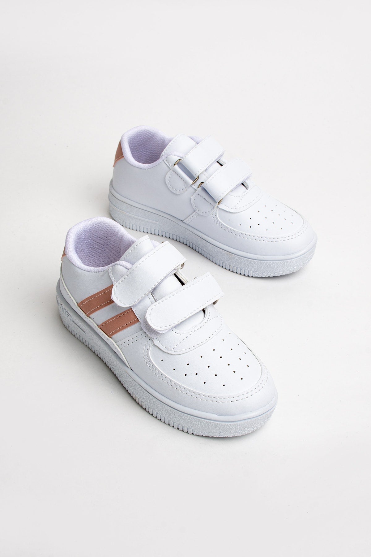 Kids White Salmon Sneakers Kids Shoes