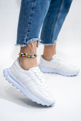 Unisex Snkr White Casual Casual Sports Shoes Sneaker