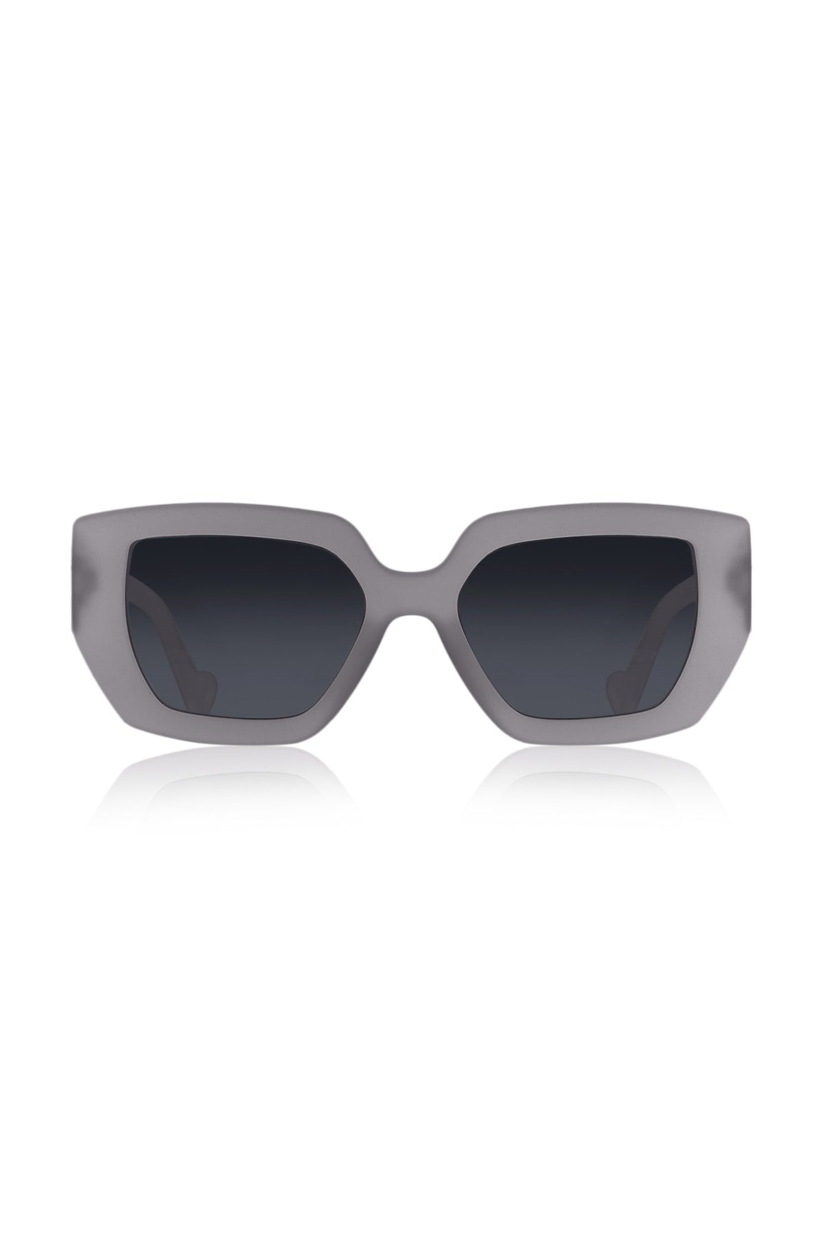 Unisex Sunglasses Transparent Smoked 1030