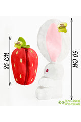 The Sweetest Strawberry Rabbit Sleeping Companion 50cm- Special Design Both Strawberry and Rabbit