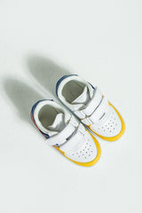 Kids Yellow Sneakers Velcro Kids Shoes