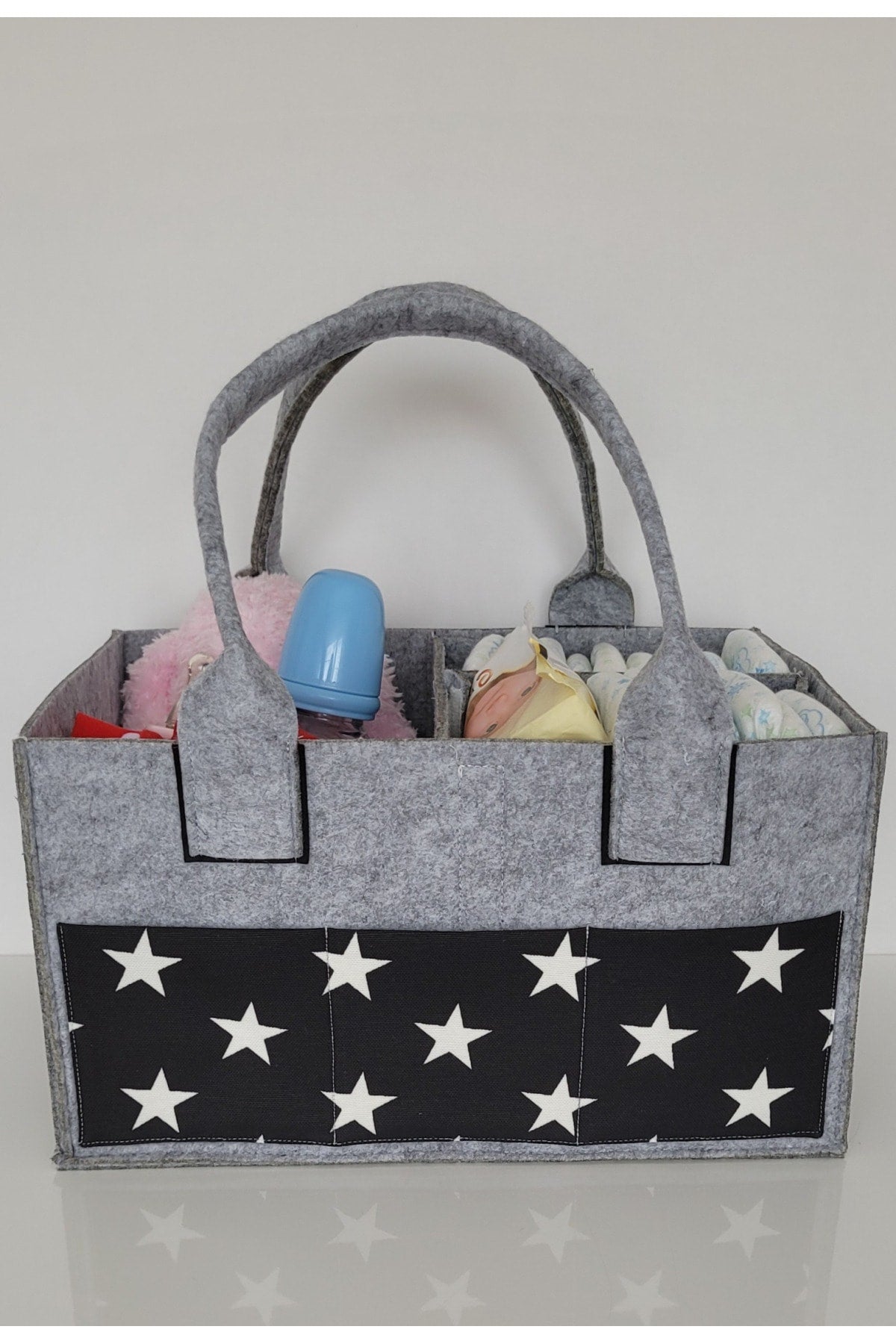 Handmade Multi-Purpose Felt Mother Baby Care And Organizer Bag Functional Organizer