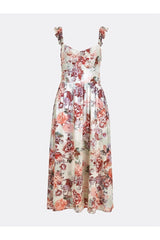 Floral Women's Dress - Swordslife