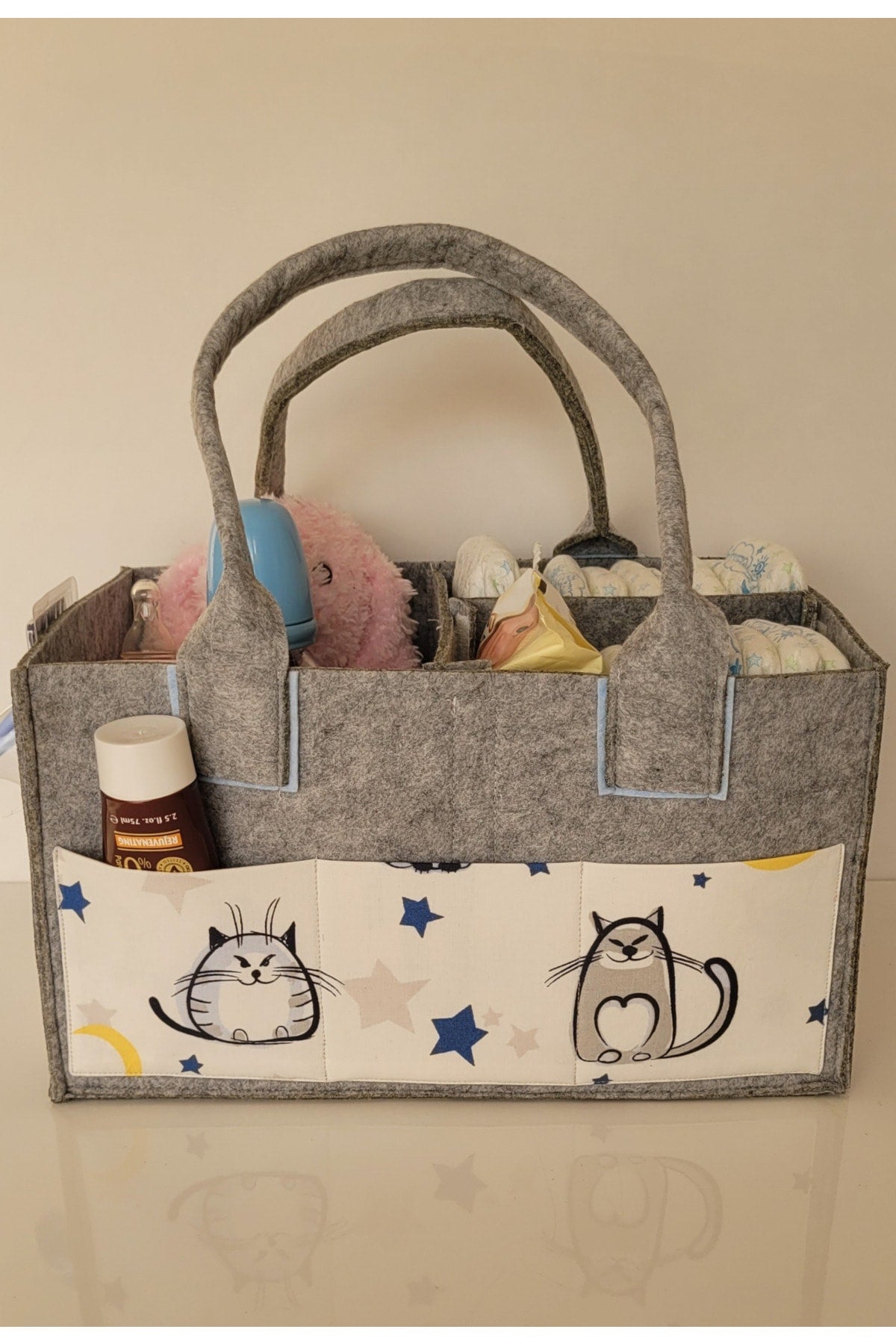 HANDMADE ORGANIZING AND HANGING FUNCTIONAL BABY BAG SET