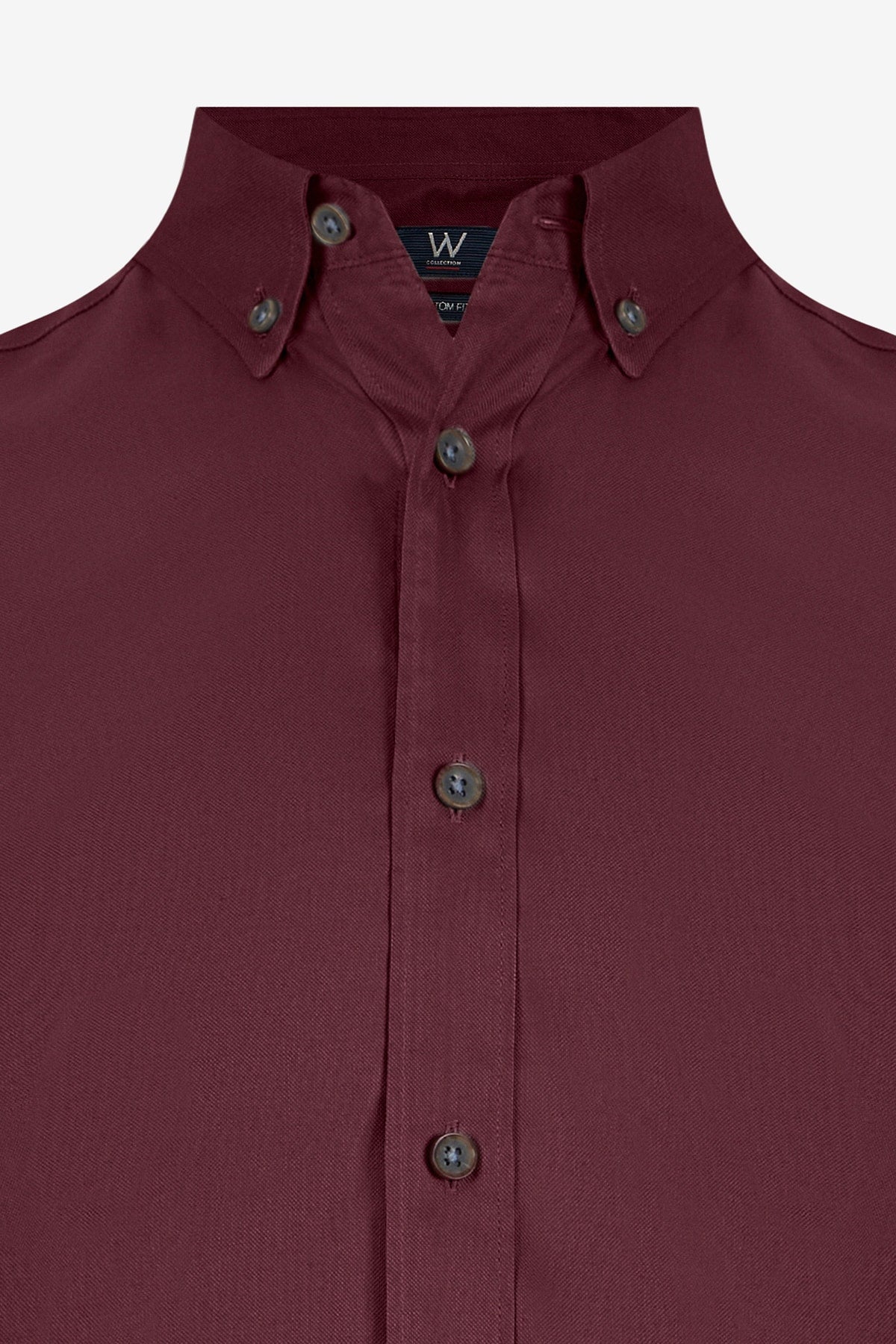 Burgundy Oxford Shirt