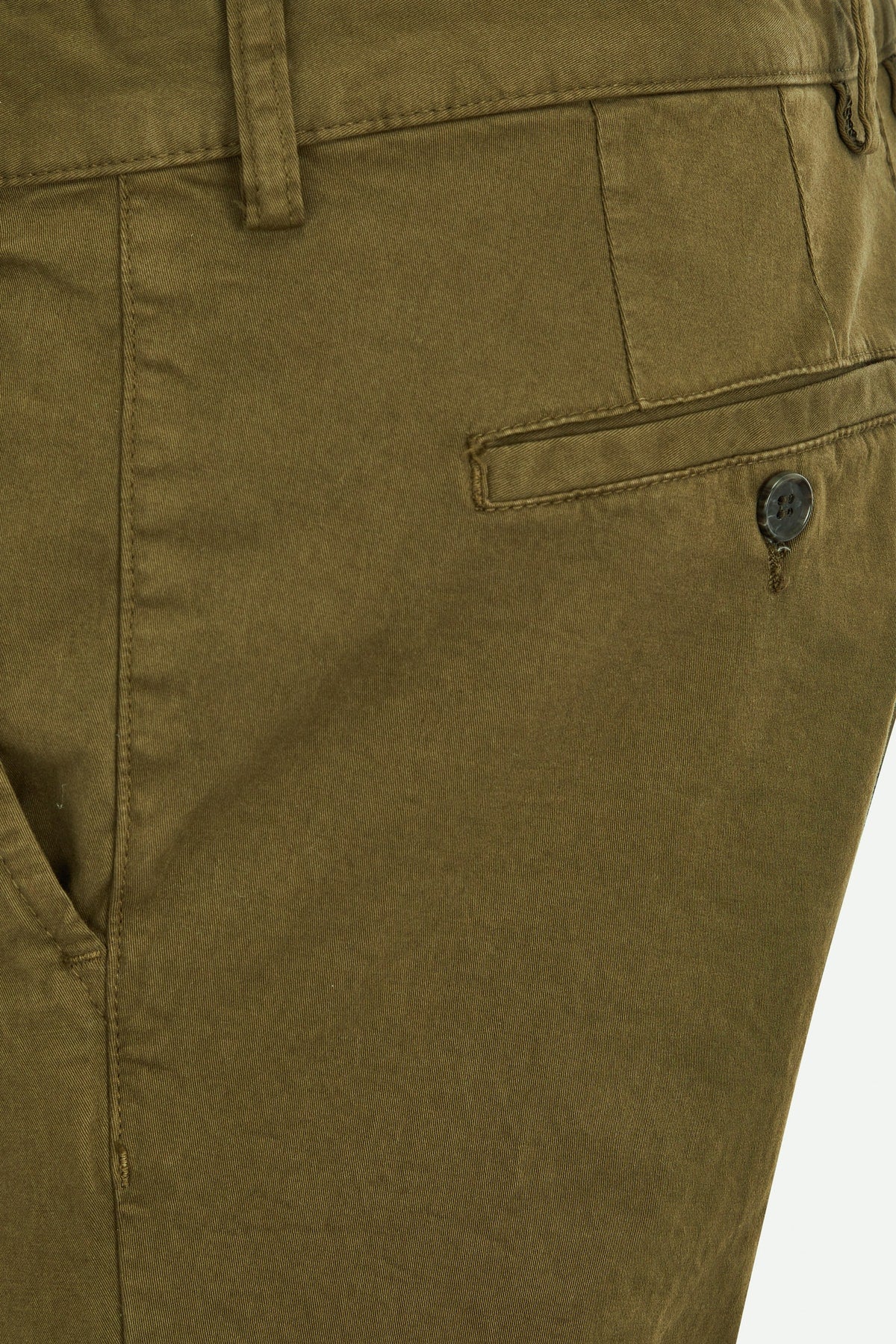 Dark Green Chino Pants