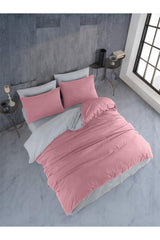 Duvet Cover Set Single Coral-gray - Swordslife