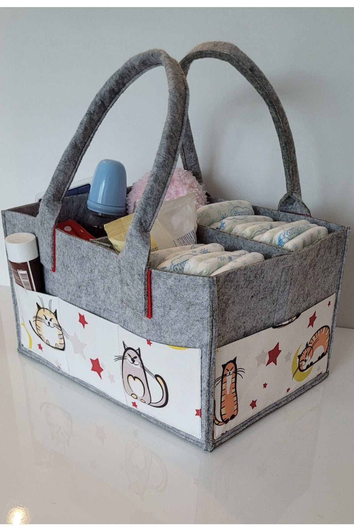 HANDMADE ORGANIZING AND HANGING FUNCTIONAL BABY BAG SET