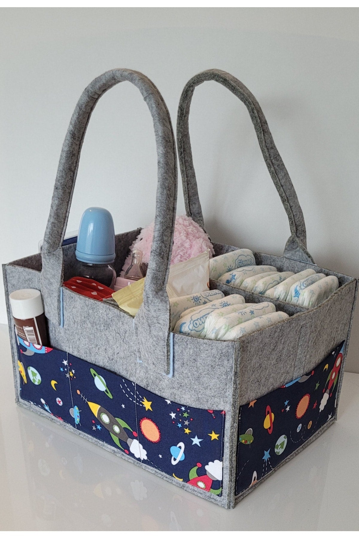 HANDMADE ORGANIZING AND HANGING FUNCTIONAL BABY BAG SET