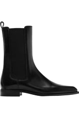 Flat Leather Chelsea Boots - Swordslife