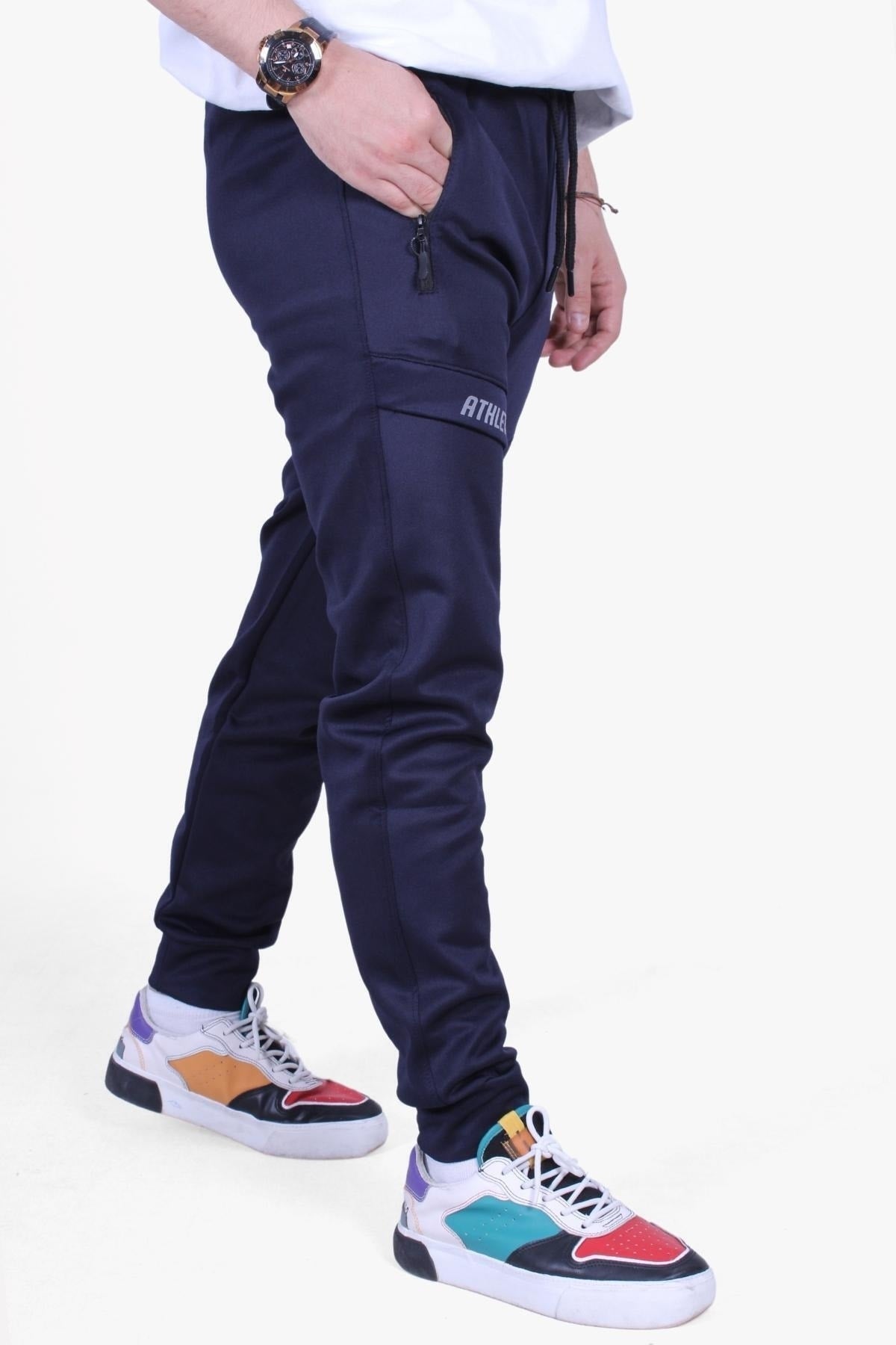 SML-XL-XXL SLIM FIT PRINTED SCUBA MEN'S Sweatpants