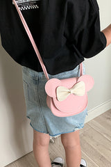 Girl Bow Leather Bag