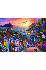 Sonnenaufgang am Strand / 1000 Stück Puzzle, Code:1098 - Swordslife