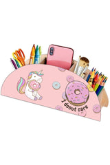 Wooden Unicorn Desktop Pen Holder For Kids